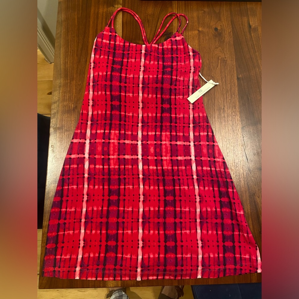 Tart Collections Red and Pink Patterned Women's Mini dress
